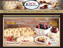 Tablet Screenshot of mcmfundraising.com